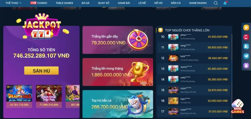 Sự đa dạng trò chơi trên nền tảng 66b code